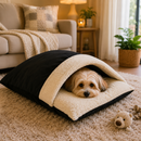 Cama Saco de Dormir Canguru Quentinho™ - Proteja seu pet do frio com um abraço de aconchego. 🥶🐾