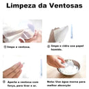 Detalhe da fixação por ventosas da SolCat