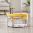 Base antiderrapante e capacidade real 1,5L da AquaFlow