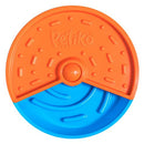 Comedouro Gira Gira cor Azul/Laranja