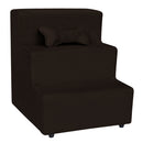 Escada Escadinha para Pet 3 Degraus cor Marrom