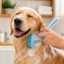 Escova com Reservatório Relax Pet: Banho, Carinho e Relaxamento para seu Pet 🛁🐾