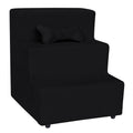 Escada Escadinha para Pet 3 Degraus cor Preto