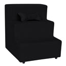 Escada Escadinha para Pet 3 Degraus cor Preto