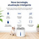Bebedouro Fonte de Água Automática Com Filtro AquaFlow™ 3L - Água Fresca e Filtrada para Cães e Gatos 🚰💙