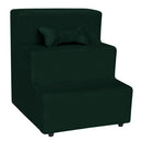 Escada Escadinha para Pet 3 Degraus cor Verde
