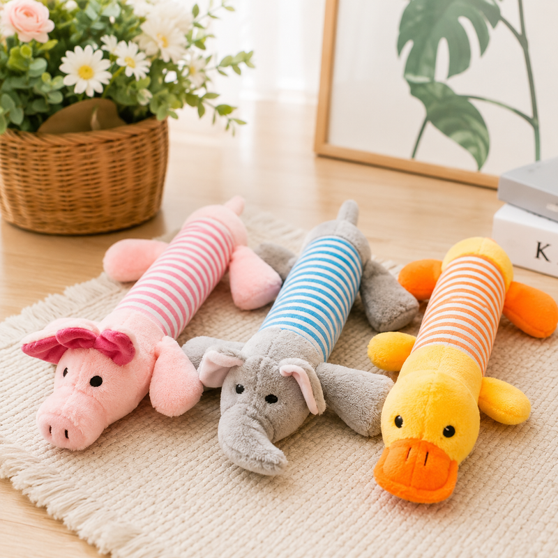Pelúcia Calmante com Apito CalmPet™ -  O Amiguinho que Seu Pet vai Amar Ter Sempre Por Perto❤️🐾