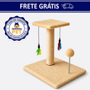 Arranhador com Poste de Sisal MiauJoy – Mantenha as Unhas do seu Gato ocupadas 🐱🐾