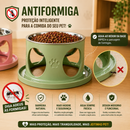 Comedouro e Bebedouro Elevado Anti-Formiga™ - Proteção contra formigas e postura mais confortável em um único produto 🐜❤️