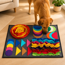 Tapete Olfativo GeoFaro 35 × 50 cm -  Para Refeições Mais Tranquilas 🐾🧠