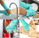 Luva de Limpeza PraticPet™ – Eliminação de Pelos e Sujeira num só produto 🛁🐶