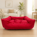 Cama Premium Big Suede Comfort™ - Conforto e Espaço de Verdade Para Cães de Grande Porte  🛏️🐶
