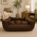 Cama Premium Big Suede Comfort™ - Conforto e Espaço de Verdade Para Cães de Grande Porte  🛏️🐶