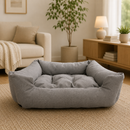 Cama Premium Big Suede Comfort™ - Conforto e Espaço de Verdade Para Cães de Grande Porte  🛏️🐶