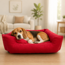 Cama Premium Big Suede Comfort™ - Conforto e Espaço de Verdade Para Cães de Grande Porte  🛏️🐶