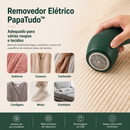 Removedor Elétrico Recarregável PapaTudo™ - Acabe com Pelos, Fiapos e Bolinhas em Segundos 🐾✨