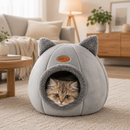Cama Anti Ansiedade Toca do Miau™- Protege e Aquece Seu Pet 🛏️🐱