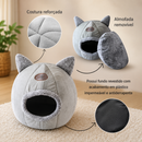 Cama Anti Ansiedade Toca do Miau™- Protege e Aquece Seu Pet 🛏️🐱
