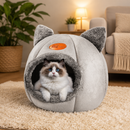 Cama Anti Ansiedade Toca do Miau™- Protege e Aquece Seu Pet 🛏️🐱