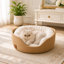 Cama Artesanal de Bambu Elegance™  - Elegância Para sua Casa, Conforto Para o seu Pet 🛏️✨