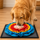 Tapete Olfativo Círculo da Calma™ - Alimentação Lenta e Alívio da Ansiedade Para Cães 👃⭕