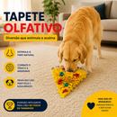 Tapete Olfativo Pizza Divertida™ - Alimentação Lenta e Alívio da Ansiedade Para Cães 👃🍕