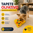 Tapete Olfativo Pizza Divertida™ - Alimentação Lenta e Alívio da Ansiedade Para Cães 👃🍕