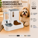 Bebedouro e Comedouro Automático DualPet 2 em 1™  –  Mantenha Seu Pet Sempre Abastecido 🍖💧