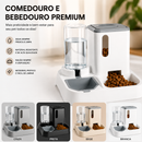 Bebedouro e Comedouro Automático DualPet 2 em 1™  –  Mantenha Seu Pet Sempre Abastecido 🍖💧