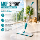 Mop Spray Limpeza Mágica™ - Sua Casa Limpa Todos os Dias, Mesmo com Pets Soltando Pelos 🏠✨🐾