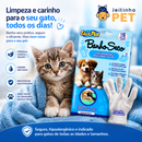 Luva Umedecida BanhoSeco™–Banho Rápido e Prático, SEM Uma Única Gota D’Agua🧤❤️