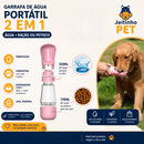 Garrafa de Água Portátil AquaPet 2em1™ - Pare de Passar Trabalho nos Passeios com seu Pet 🚗🐾