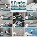 Escova Elétrica Giratória Multifuncional PowerClean™- 9 Funções de Limpeza em Um Único Aparelho✨🏡