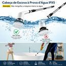 Escova Elétrica Giratória Multifuncional PowerClean™- 9 Funções de Limpeza em Um Único Aparelho✨🏡