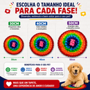 Tapete Olfativo ArcoÍris™ - Alimentação Lenta e Alívio da Ansiedade Para Cães 👃🌈