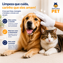 Luva Umedecida BanhoSeco™–Banho Rápido e Prático, SEM Uma Única Gota D’Agua🧤❤️