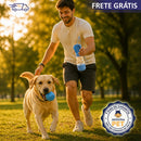 Garrafa de Água Portátil AquaPet 2em1™ - Pare de Passar Trabalho nos Passeios com seu Pet 🚗🐾