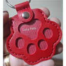 Chaveiro Patinha GuardaPata - cor Vermelho