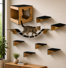 Playground Vertical CatPark - Playground de Parede 8 em 1 para Gatos 🐱🏠