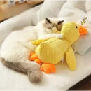 Patinho Interativo Antiestresse QuackPlay™ : Mais Diversão, Menos Ansiedade para o seu Pet! 🦆💛