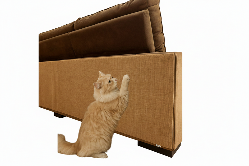 Arranhador Carpete Adesivo 200x50cm para Gato Protetor Canto Sofá Cama - Petliz