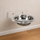 Comedouro e Bebedouro de Inox ElevaPet| Suspenso de Parede | Individual ou Duplo