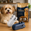 Mini Máquina Seladora Recarregável VedaTudo™ - Conserve Ração, Petiscos ou Qualquer Alimento da Sua Casa 🐾🏠