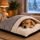 Cama Saco de Dormir Canguru Quentinho™ - Proteja seu pet do frio com um abraço de aconchego. 🥶🐾