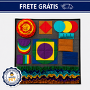 Tapete Olfativo GeoFaro 50 × 50 cm — Transforme a Refeição em uma Experiência de Procura, Estímulo e Diversão🐾🧠
