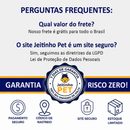 Perguntas frequentes, frete grátis e garantia Jeitinho Pet