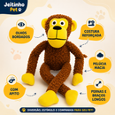 Pelúcia Gigante MaxPlay™ - Pelúcia Gigante com Apito e Costura Reforçada para Cães de Porte Médio 🐵🐷🐸 e Grande