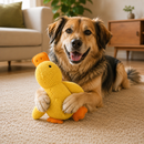 Patinho Interativo Antiestresse QuackPlay™ : Mais Diversão, Menos Ansiedade para o seu Pet! 🦆💛