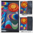 Tapete Olfativo GeoFaro 35 × 50 cm -  Para Refeições Mais Tranquilas 🐾🧠