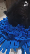 Tapete Olfativo Tirinhas Pet - Refeições Mais Calmas e Diversão Inteligente 🐾🧠